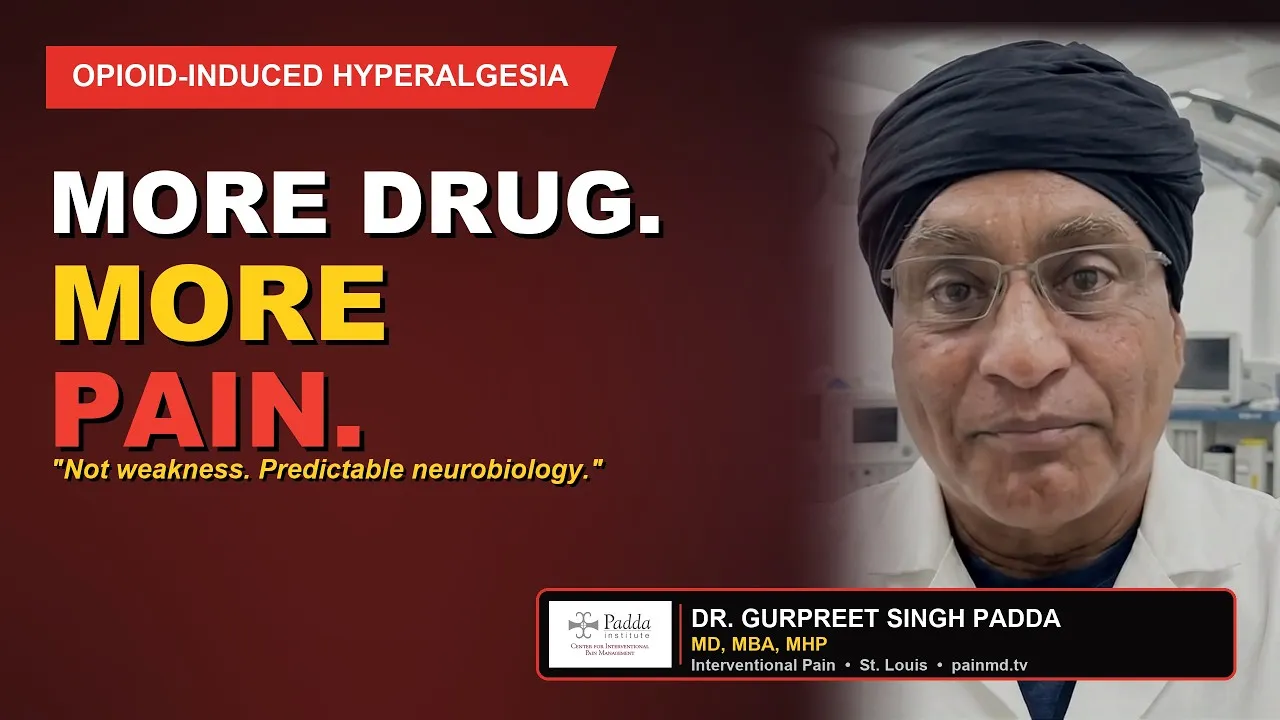 More Drug, More Pain: Opioid-Induced Hyperalgesia Explained — video thumbnail
