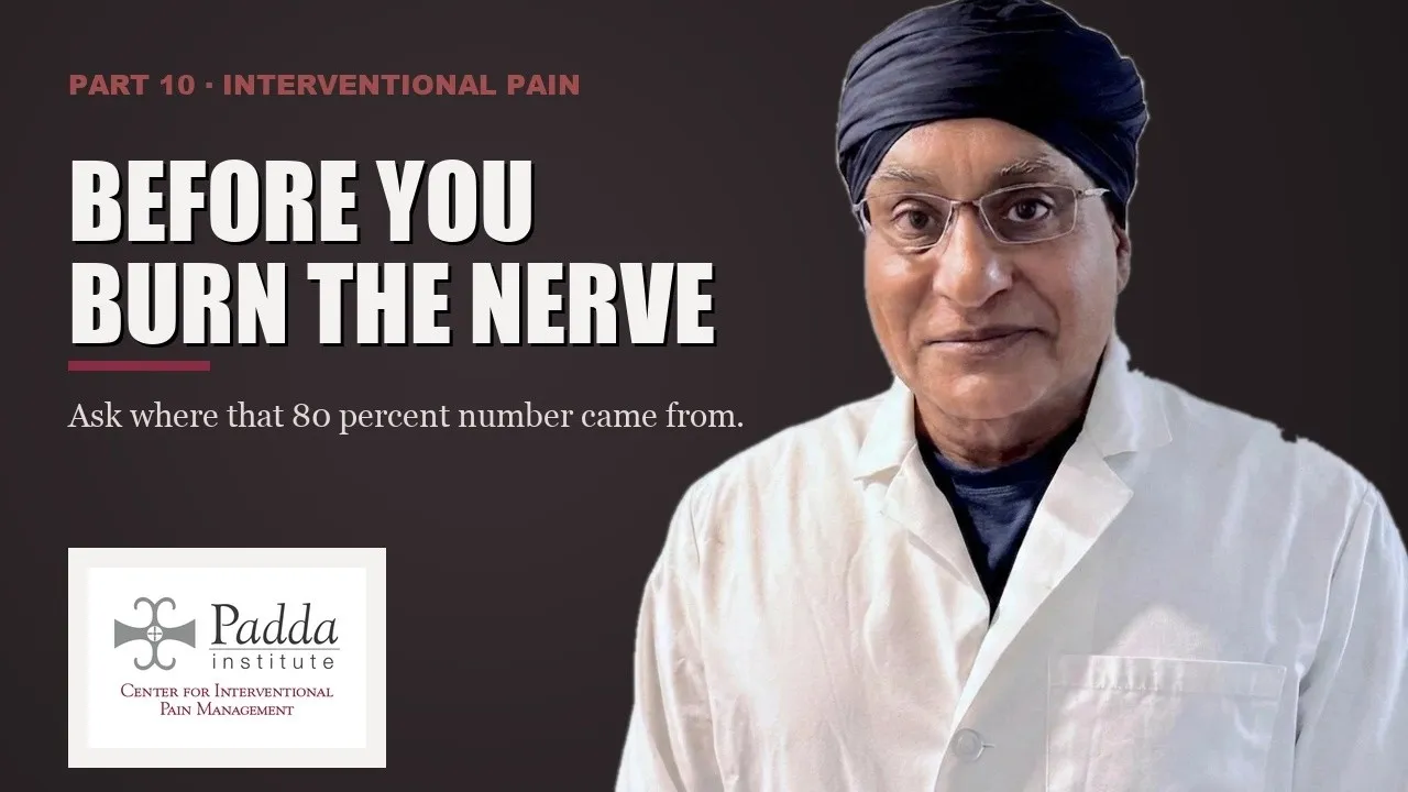 RF: Facet Joint Radiofrequency Ablation (lumbar medial branch neurotomy) — video thumbnail